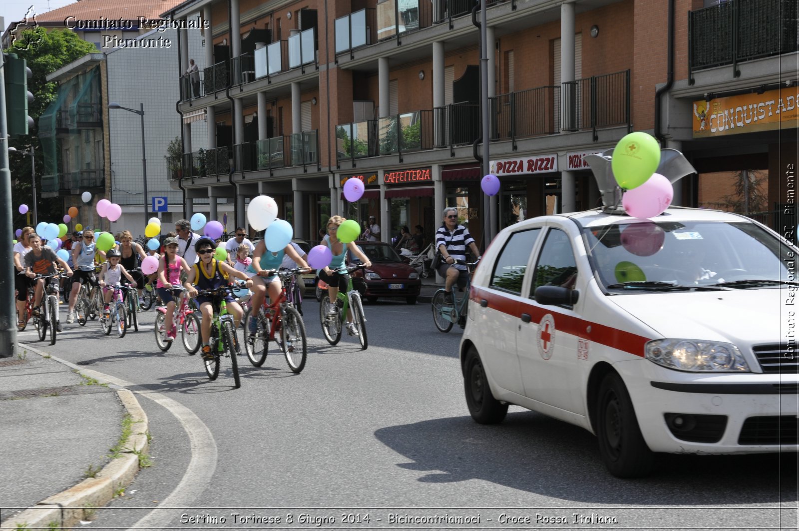 Settimo Torinese 8 Giugno 2014 - Bicincontriamoci - Croce Rossa Italiana- Comitato Regionale del Piemonte