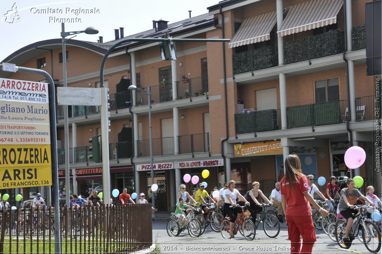 Settimo Torinese 8 Giugno 2014 - Bicincontriamoci - Croce Rossa Italiana- Comitato Regionale del Piemonte