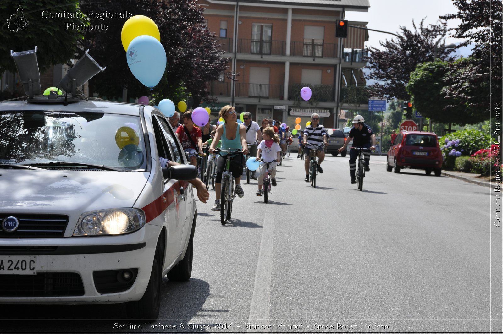 Settimo Torinese 8 Giugno 2014 - Bicincontriamoci - Croce Rossa Italiana- Comitato Regionale del Piemonte