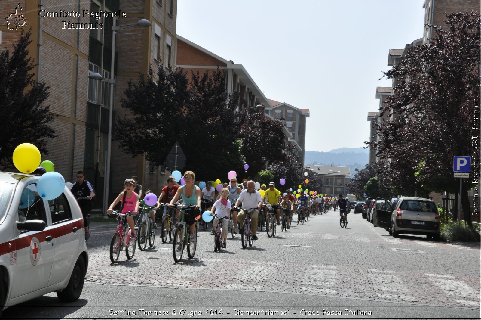 Settimo Torinese 8 Giugno 2014 - Bicincontriamoci - Croce Rossa Italiana- Comitato Regionale del Piemonte