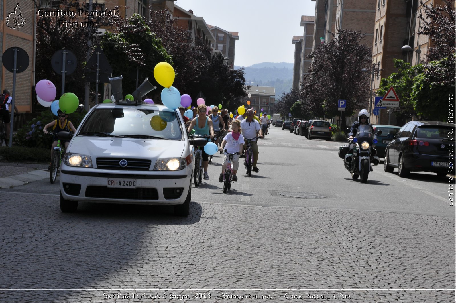 Settimo Torinese 8 Giugno 2014 - Bicincontriamoci - Croce Rossa Italiana- Comitato Regionale del Piemonte