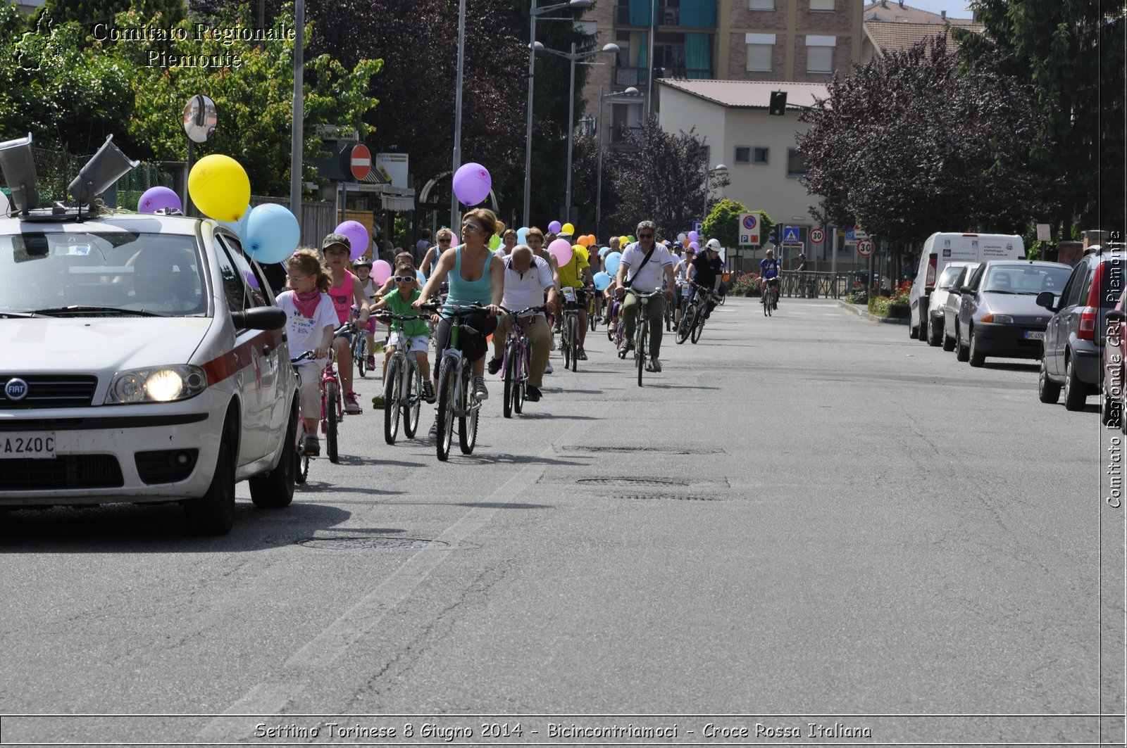 Settimo Torinese 8 Giugno 2014 - Bicincontriamoci - Croce Rossa Italiana- Comitato Regionale del Piemonte