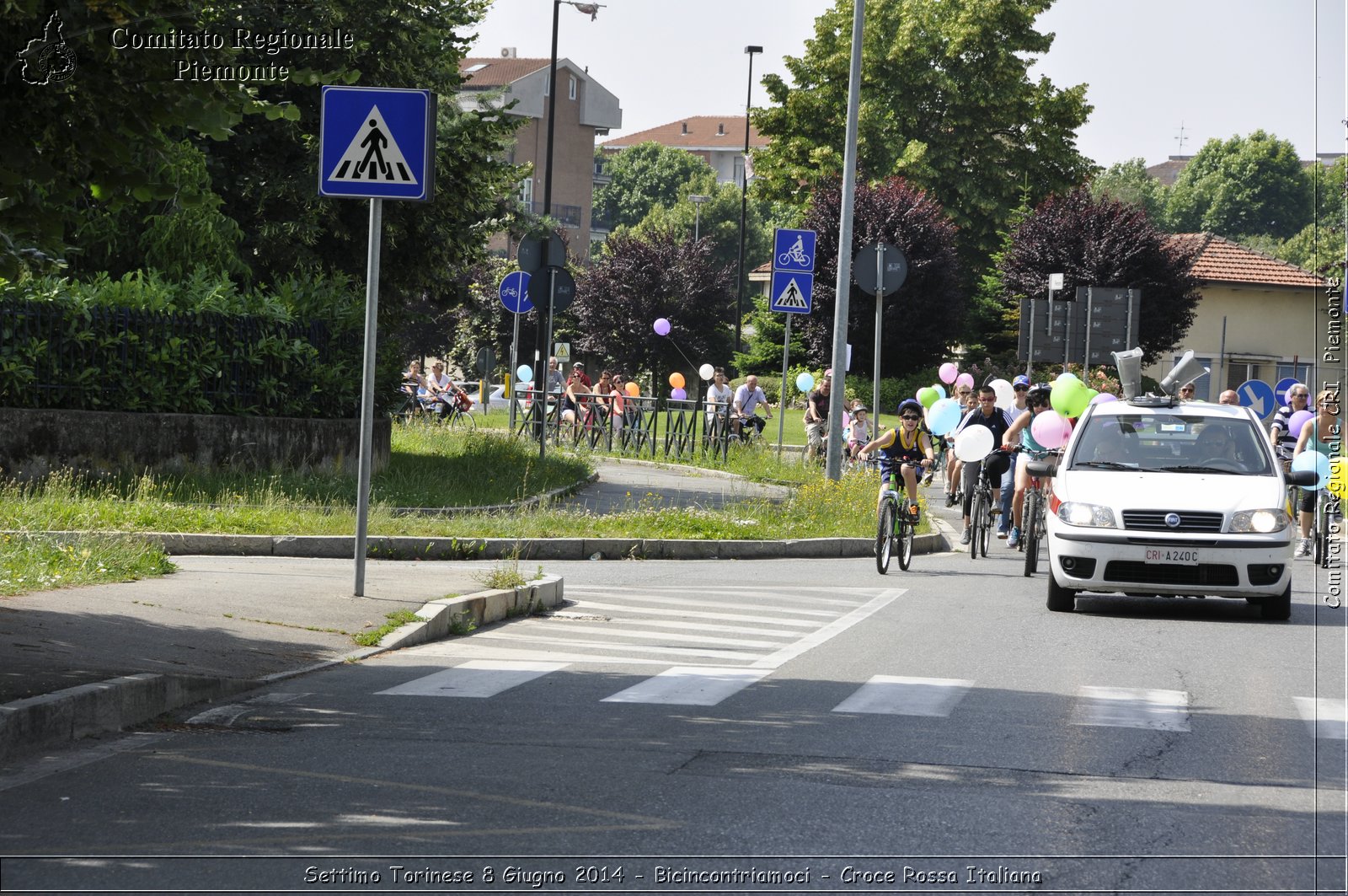 Settimo Torinese 8 Giugno 2014 - Bicincontriamoci - Croce Rossa Italiana- Comitato Regionale del Piemonte