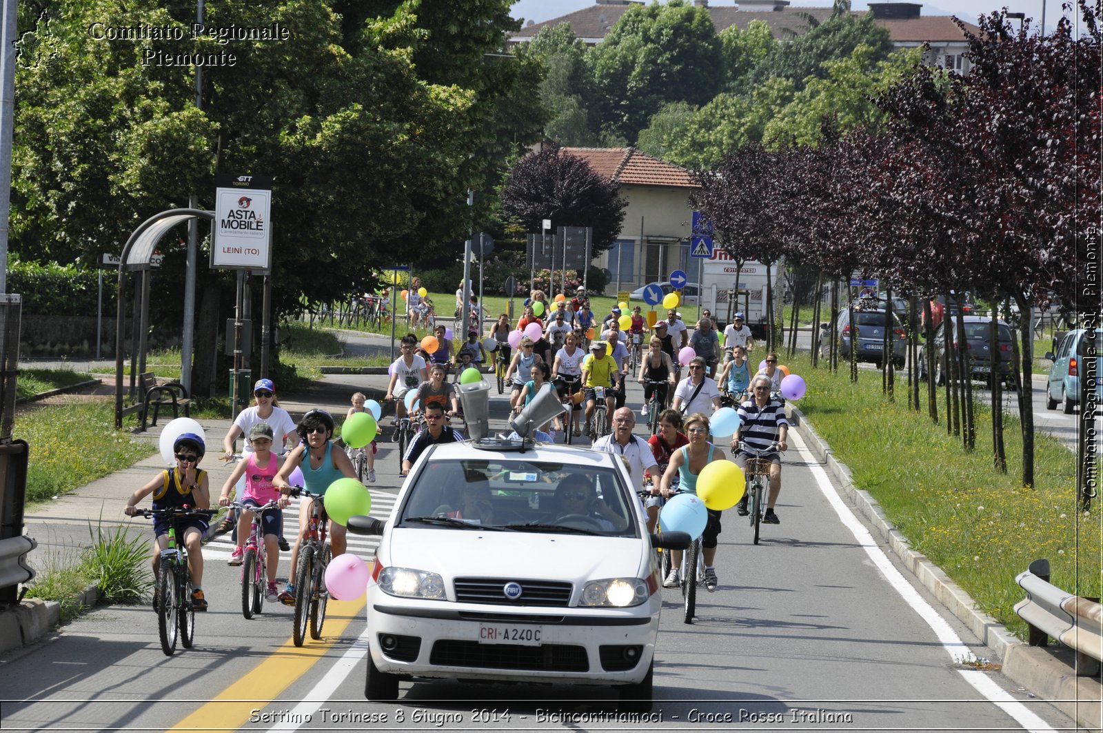 Settimo Torinese 8 Giugno 2014 - Bicincontriamoci - Croce Rossa Italiana- Comitato Regionale del Piemonte