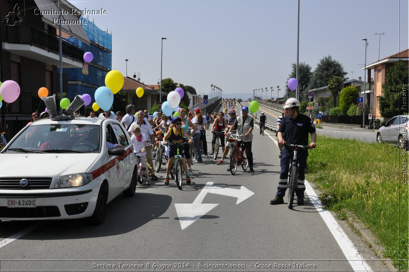 Settimo Torinese 8 Giugno 2014 - Bicincontriamoci - Croce Rossa Italiana- Comitato Regionale del Piemonte