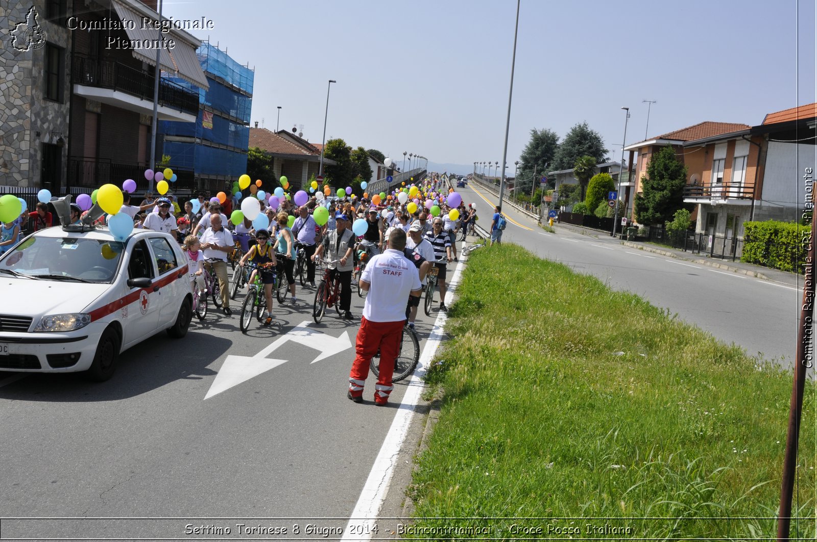 Settimo Torinese 8 Giugno 2014 - Bicincontriamoci - Croce Rossa Italiana- Comitato Regionale del Piemonte