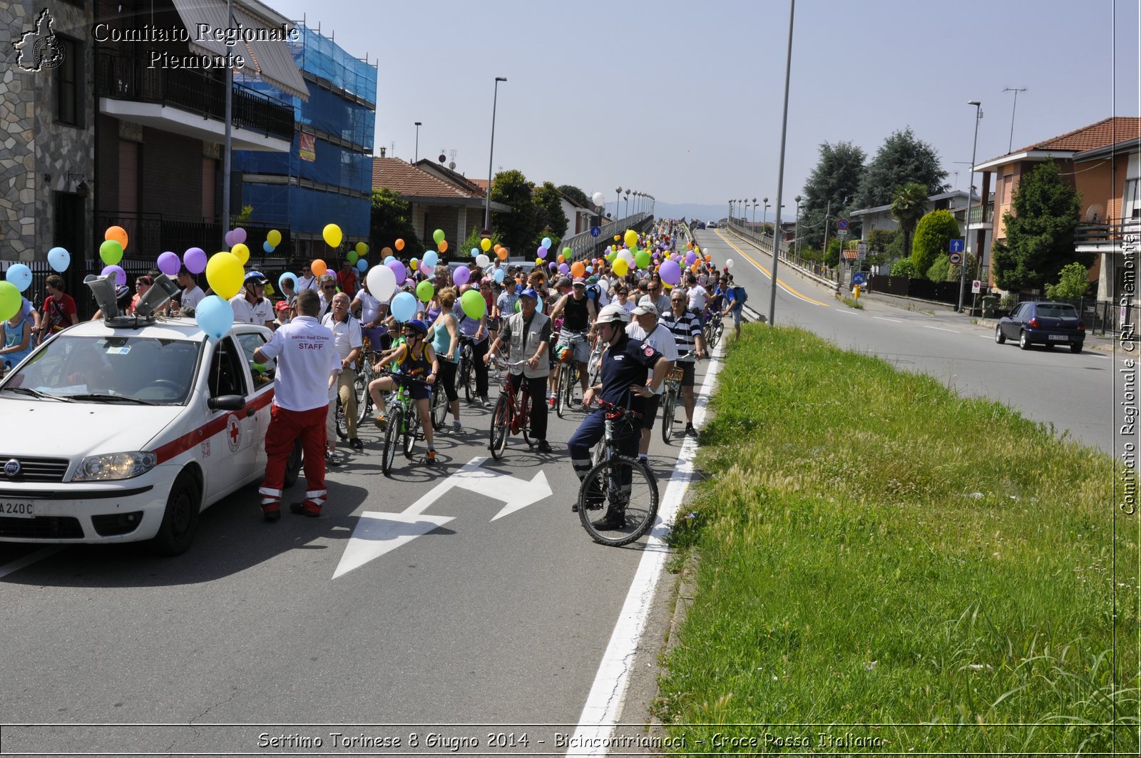 Settimo Torinese 8 Giugno 2014 - Bicincontriamoci - Croce Rossa Italiana- Comitato Regionale del Piemonte