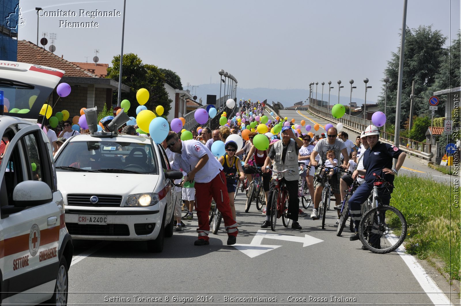 Settimo Torinese 8 Giugno 2014 - Bicincontriamoci - Croce Rossa Italiana- Comitato Regionale del Piemonte