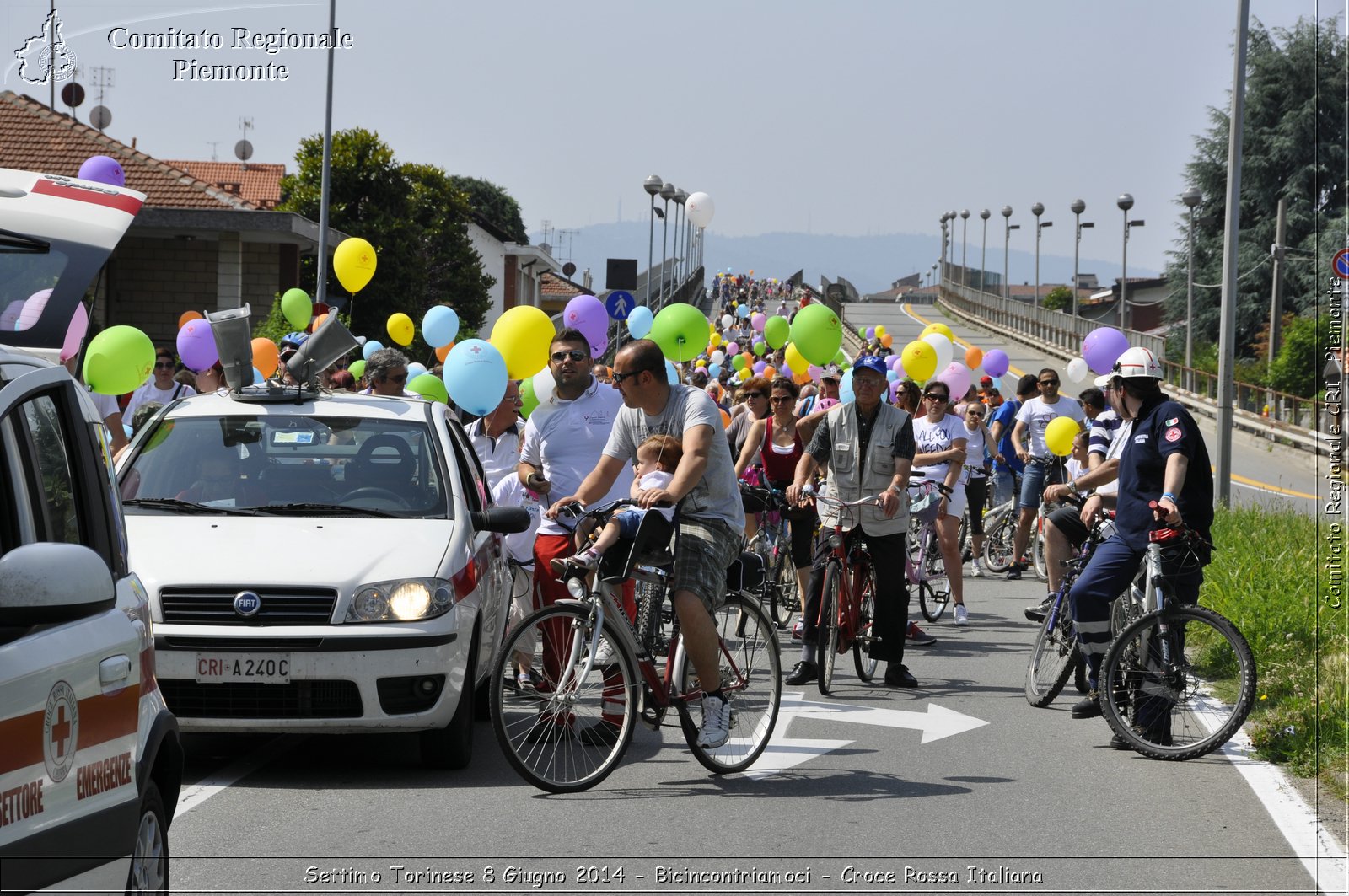 Settimo Torinese 8 Giugno 2014 - Bicincontriamoci - Croce Rossa Italiana- Comitato Regionale del Piemonte