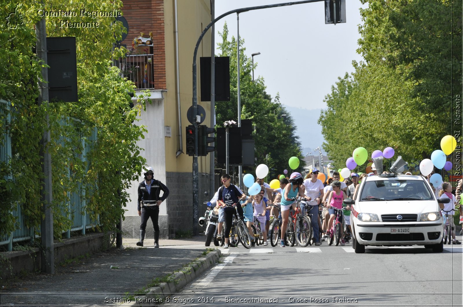 Settimo Torinese 8 Giugno 2014 - Bicincontriamoci - Croce Rossa Italiana- Comitato Regionale del Piemonte