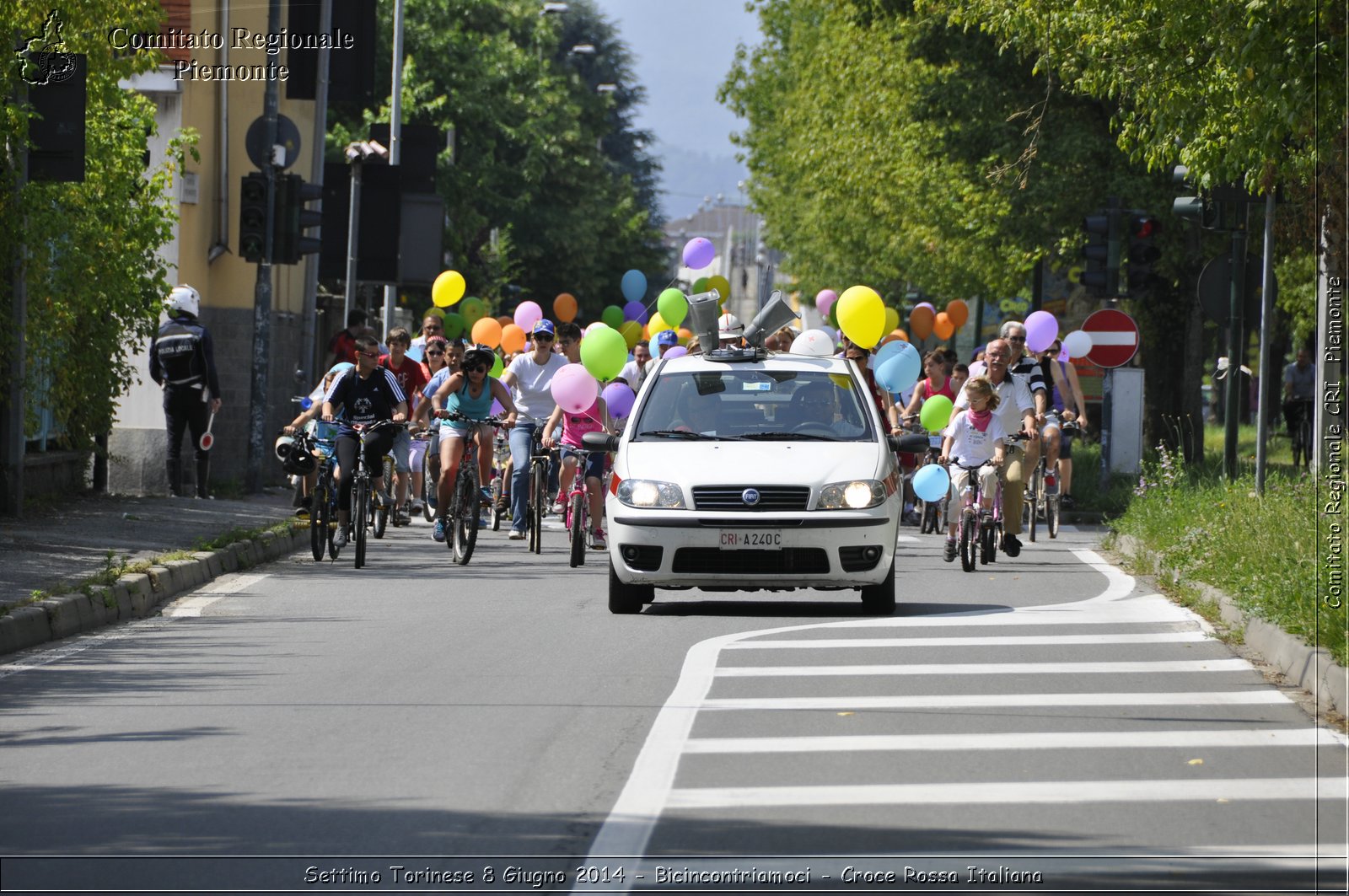 Settimo Torinese 8 Giugno 2014 - Bicincontriamoci - Croce Rossa Italiana- Comitato Regionale del Piemonte