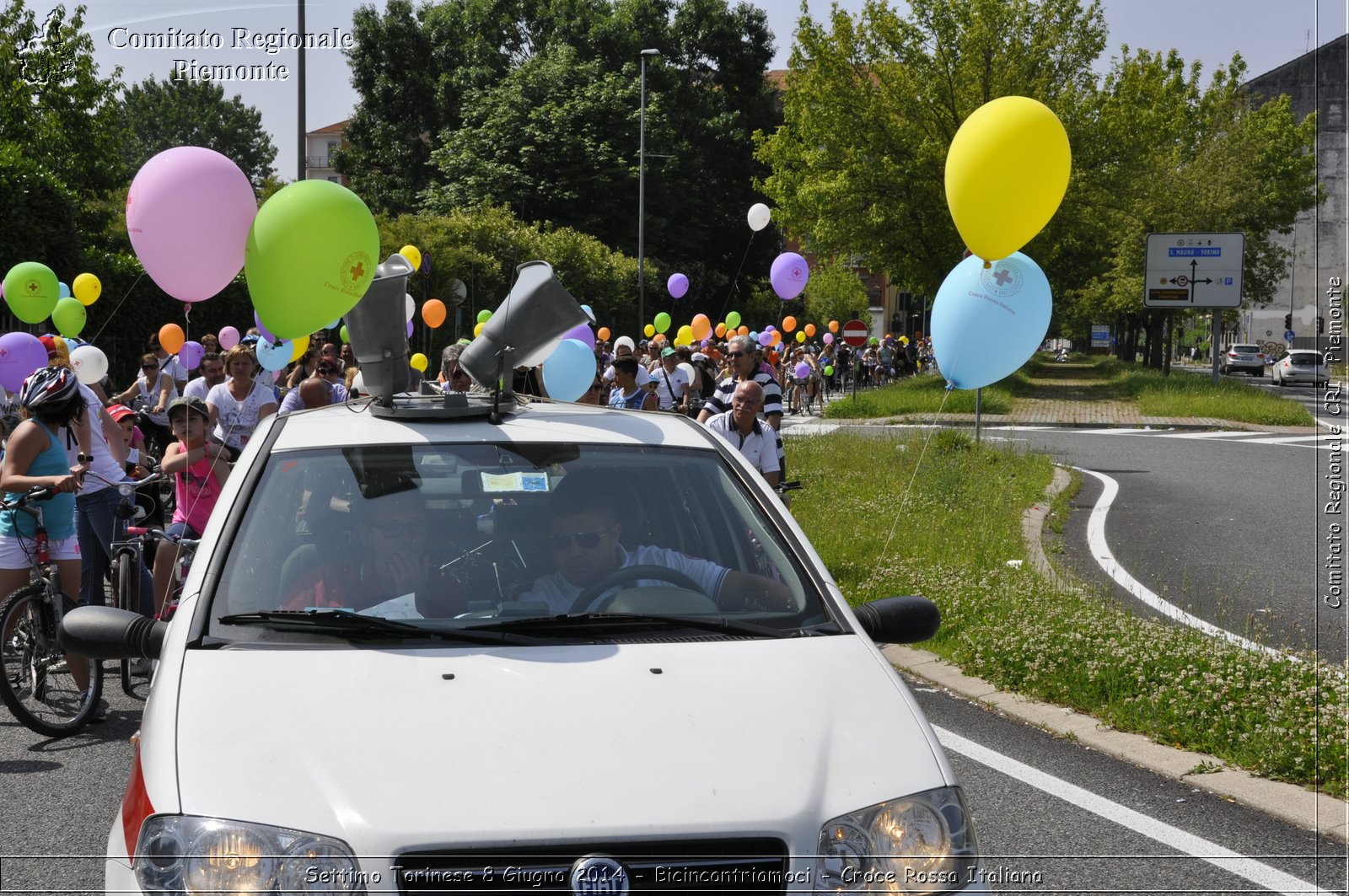 Settimo Torinese 8 Giugno 2014 - Bicincontriamoci - Croce Rossa Italiana- Comitato Regionale del Piemonte