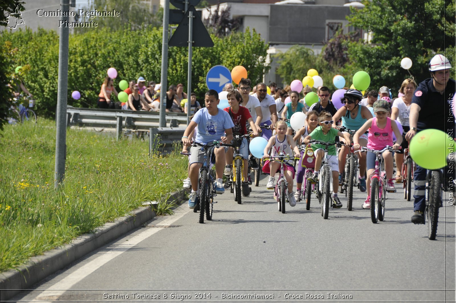 Settimo Torinese 8 Giugno 2014 - Bicincontriamoci - Croce Rossa Italiana- Comitato Regionale del Piemonte