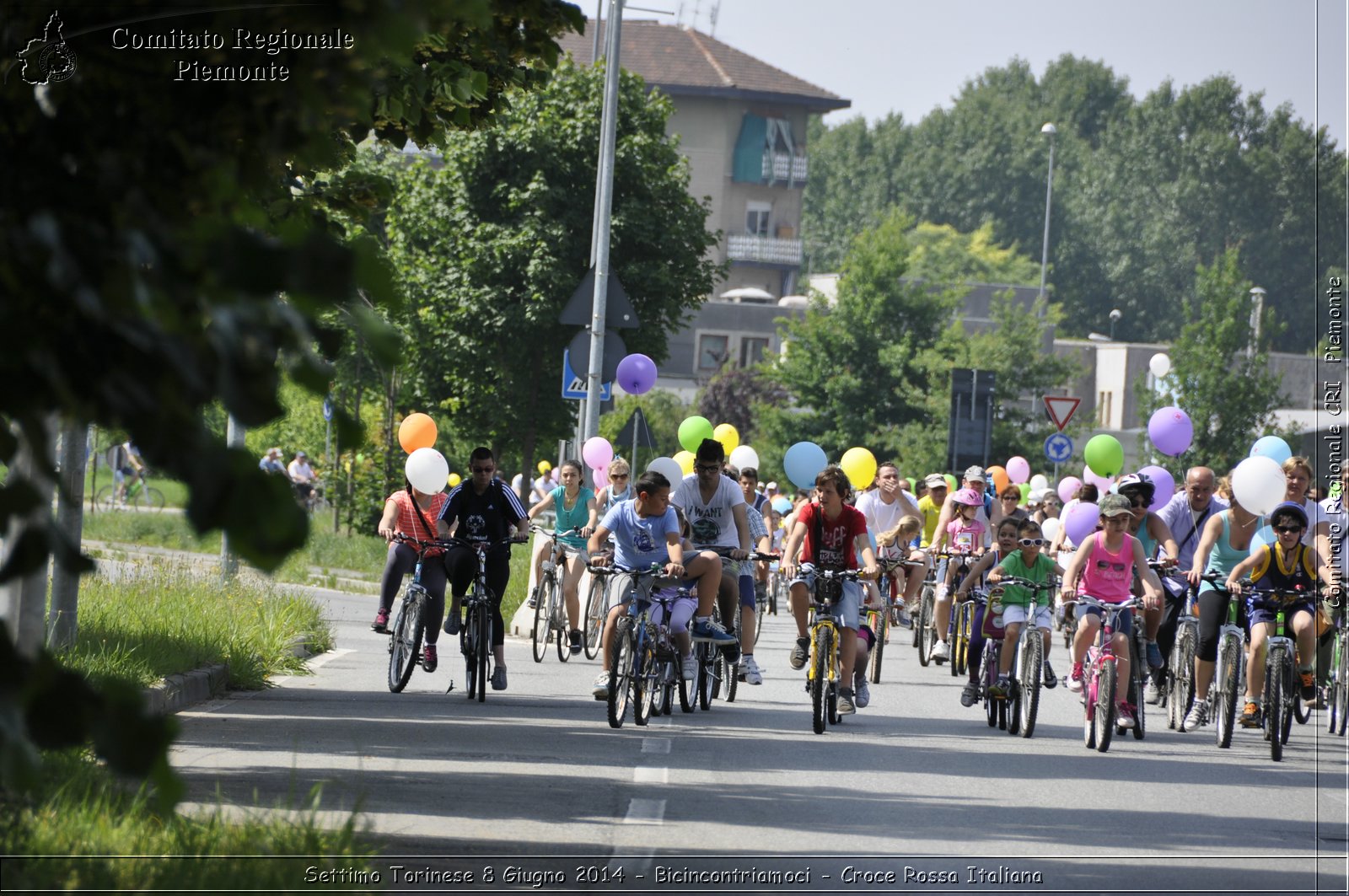 Settimo Torinese 8 Giugno 2014 - Bicincontriamoci - Croce Rossa Italiana- Comitato Regionale del Piemonte