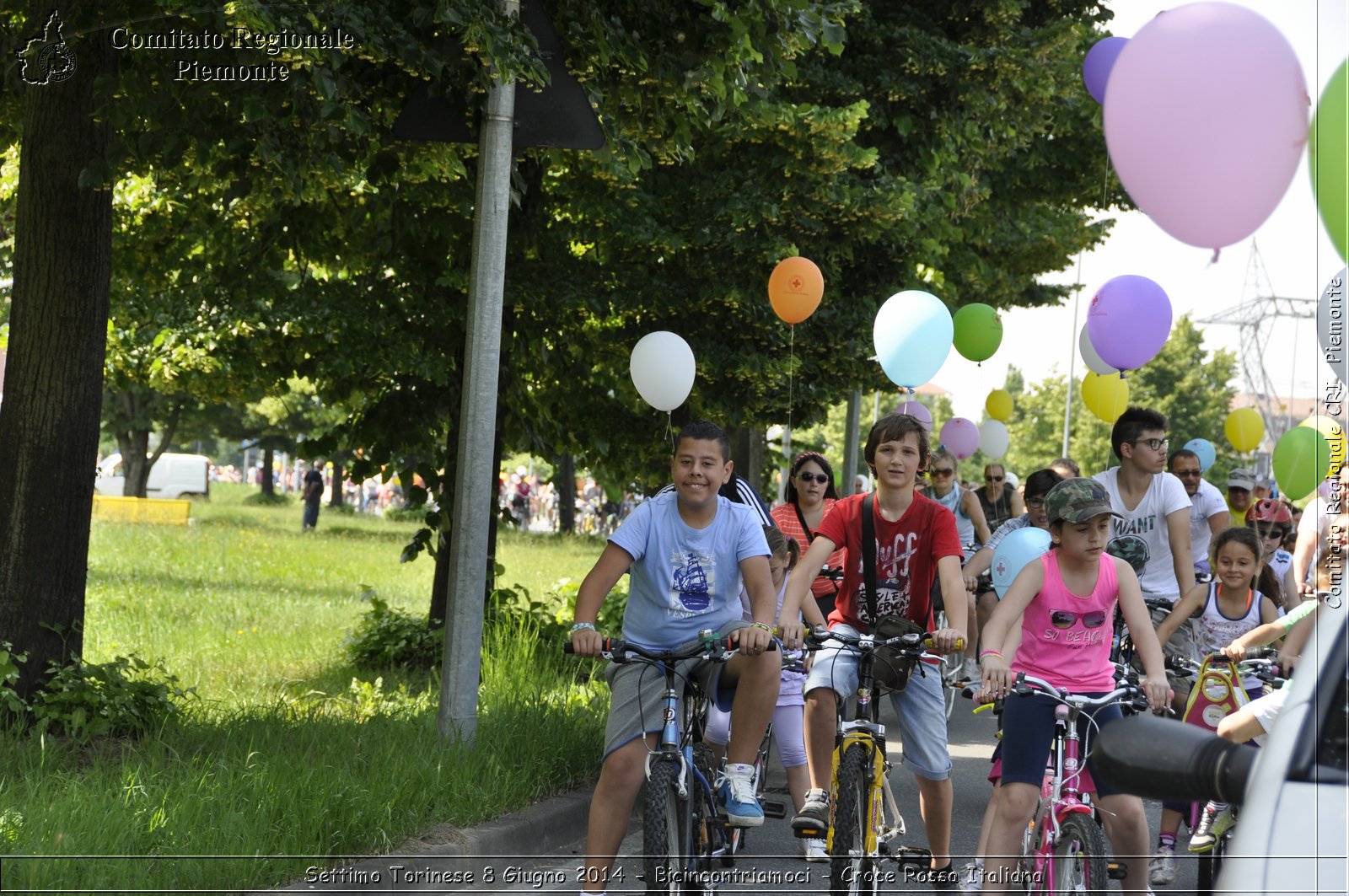 Settimo Torinese 8 Giugno 2014 - Bicincontriamoci - Croce Rossa Italiana- Comitato Regionale del Piemonte