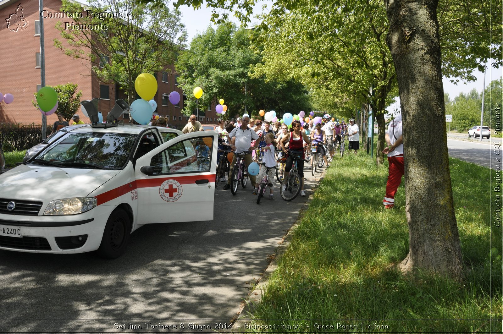 Settimo Torinese 8 Giugno 2014 - Bicincontriamoci - Croce Rossa Italiana- Comitato Regionale del Piemonte