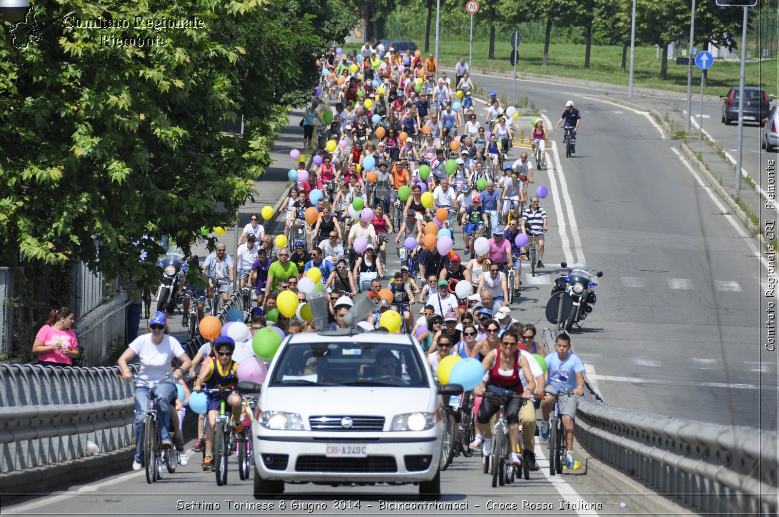 Settimo Torinese 8 Giugno 2014 - Bicincontriamoci - Croce Rossa Italiana- Comitato Regionale del Piemonte