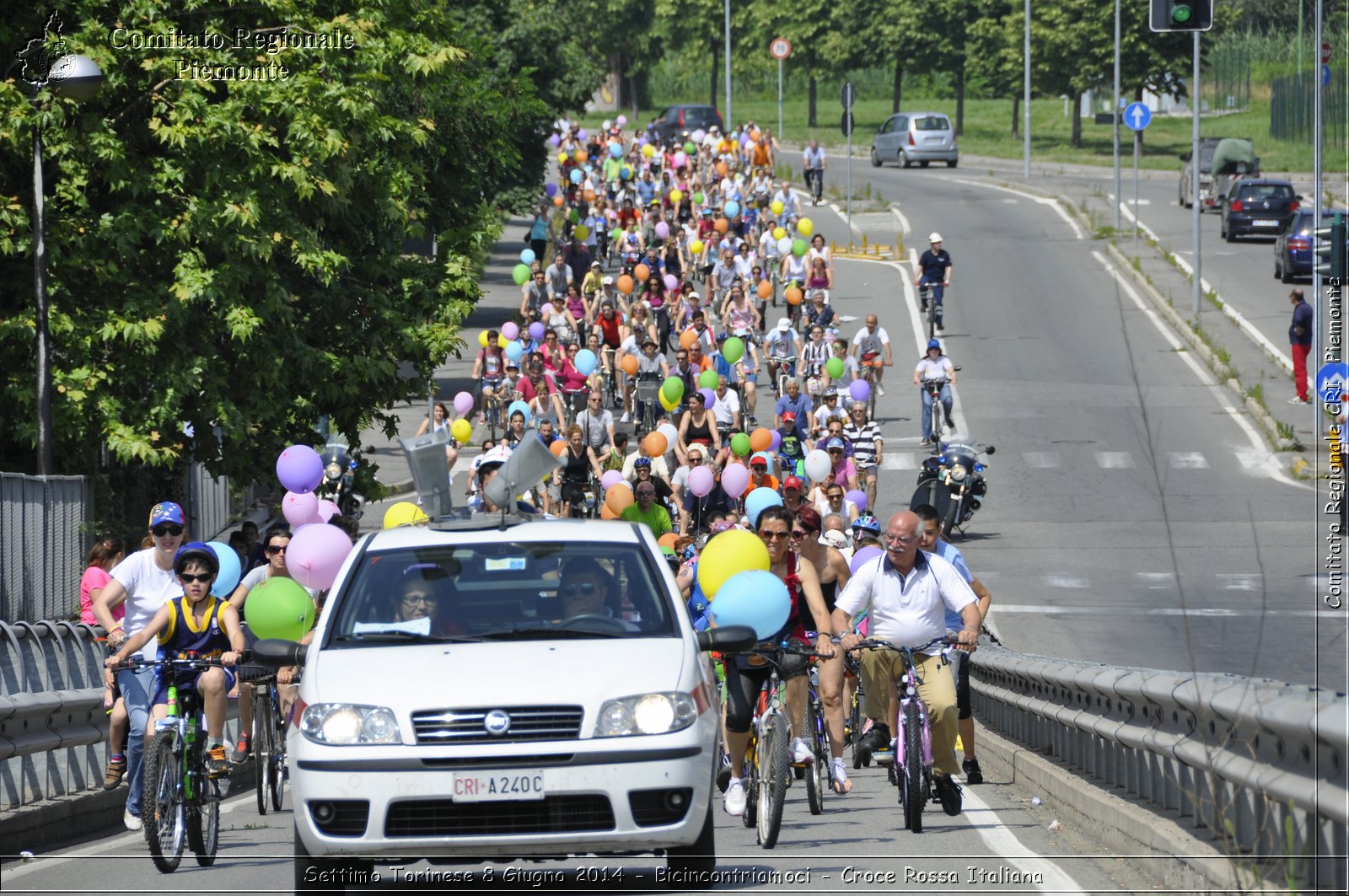 Settimo Torinese 8 Giugno 2014 - Bicincontriamoci - Croce Rossa Italiana- Comitato Regionale del Piemonte