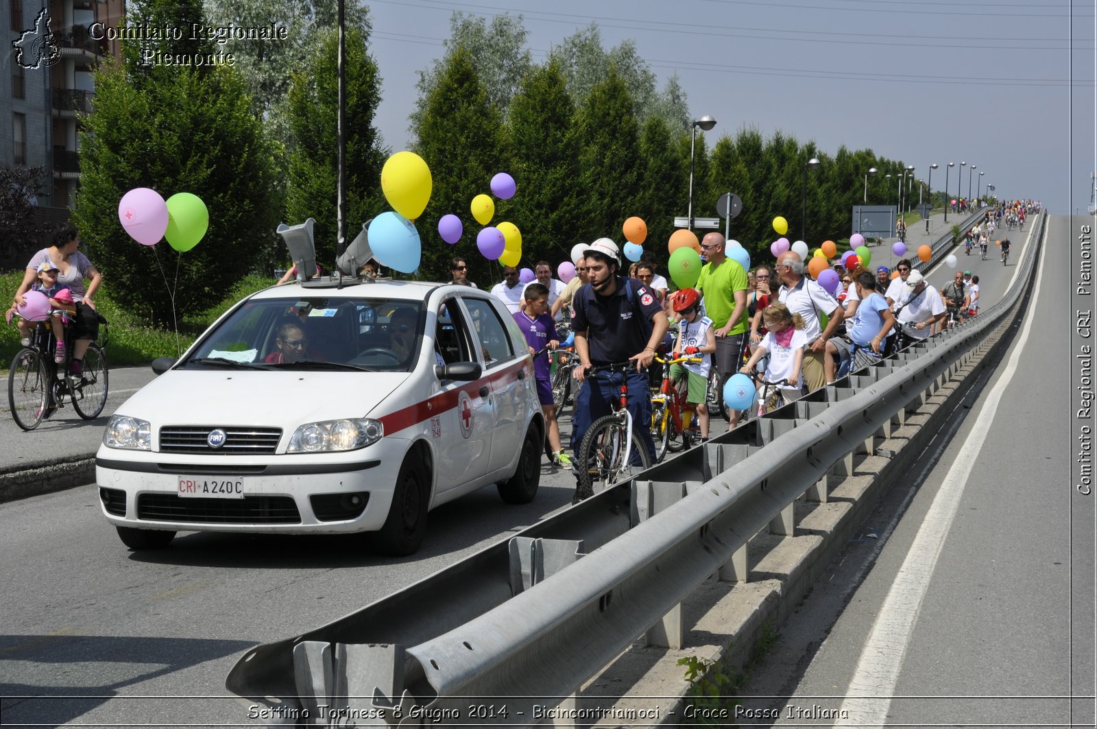 Settimo Torinese 8 Giugno 2014 - Bicincontriamoci - Croce Rossa Italiana- Comitato Regionale del Piemonte