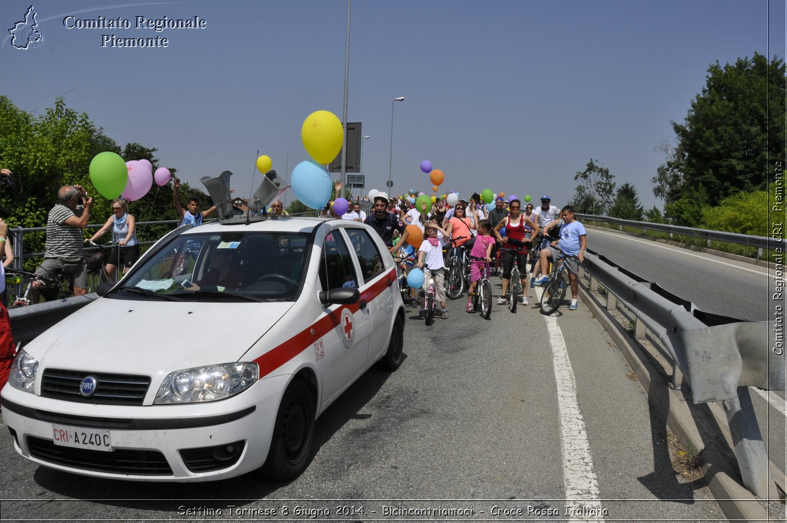 Settimo Torinese 8 Giugno 2014 - Bicincontriamoci - Croce Rossa Italiana- Comitato Regionale del Piemonte