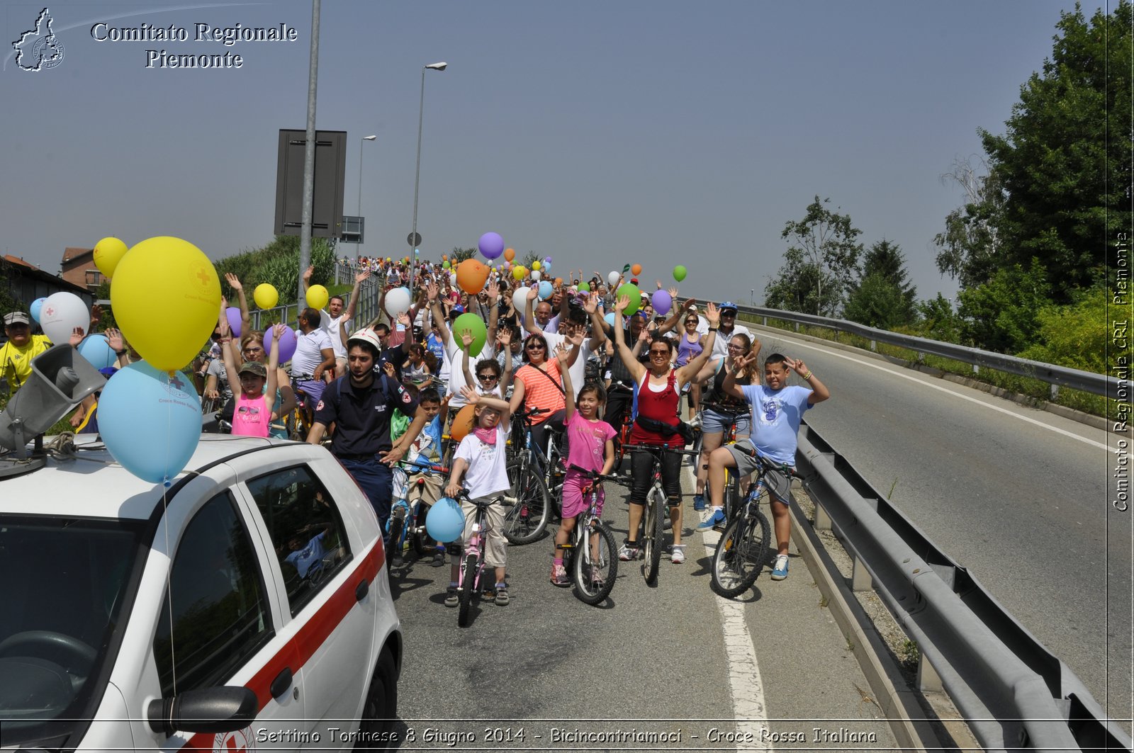 Settimo Torinese 8 Giugno 2014 - Bicincontriamoci - Croce Rossa Italiana- Comitato Regionale del Piemonte