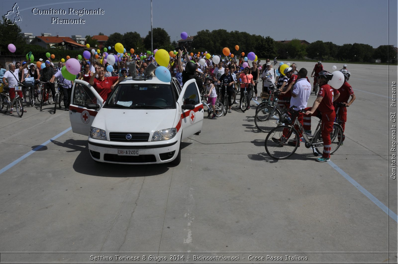 Settimo Torinese 8 Giugno 2014 - Bicincontriamoci - Croce Rossa Italiana- Comitato Regionale del Piemonte