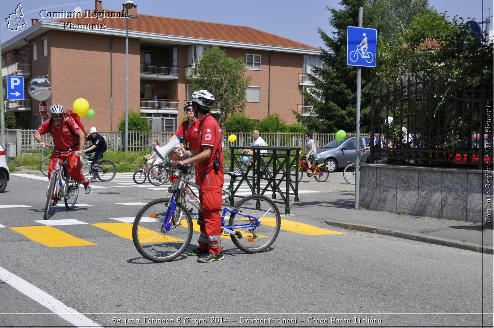 Settimo Torinese 8 Giugno 2014 - Bicincontriamoci - Croce Rossa Italiana- Comitato Regionale del Piemonte