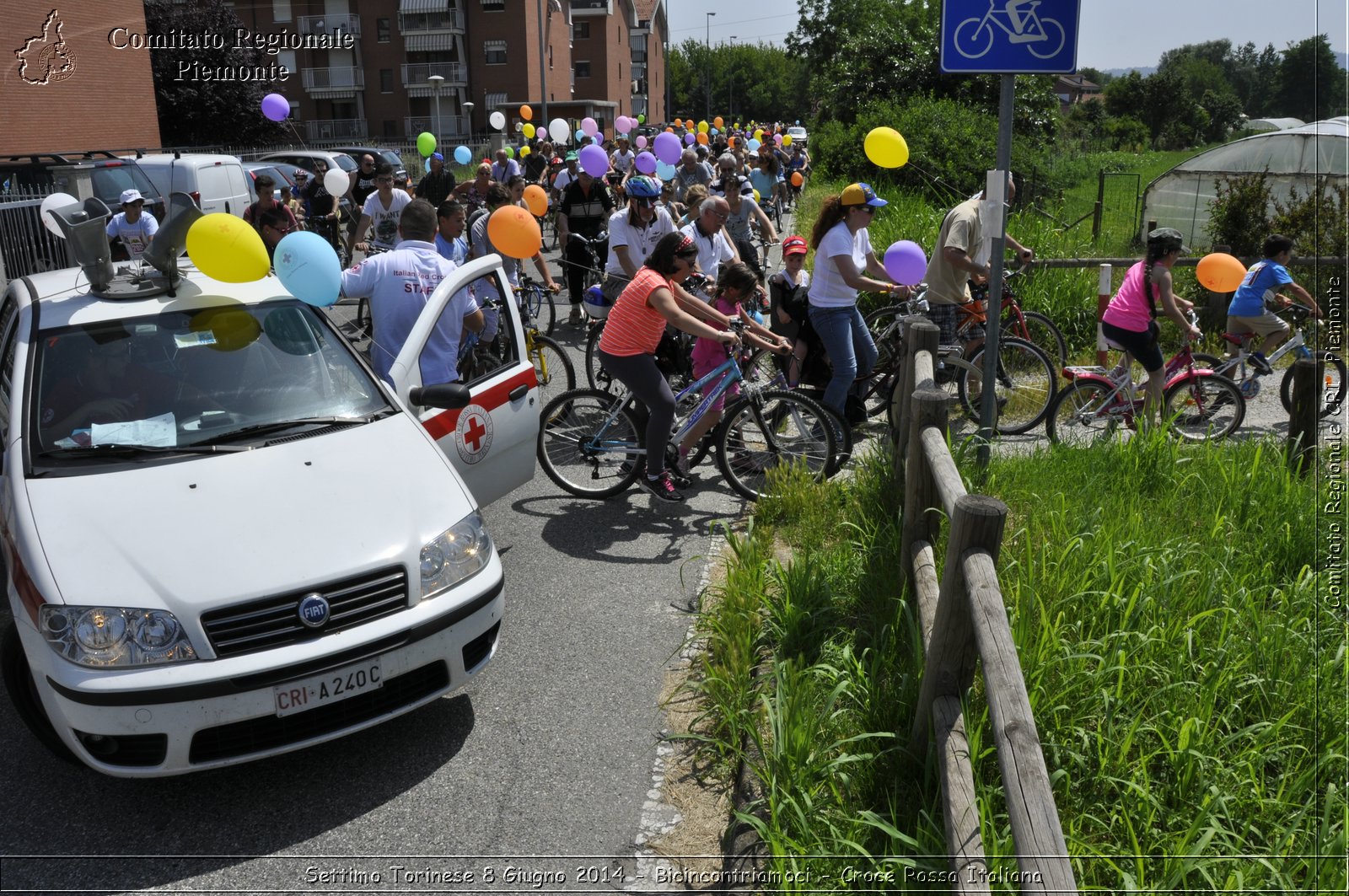 Settimo Torinese 8 Giugno 2014 - Bicincontriamoci - Croce Rossa Italiana- Comitato Regionale del Piemonte