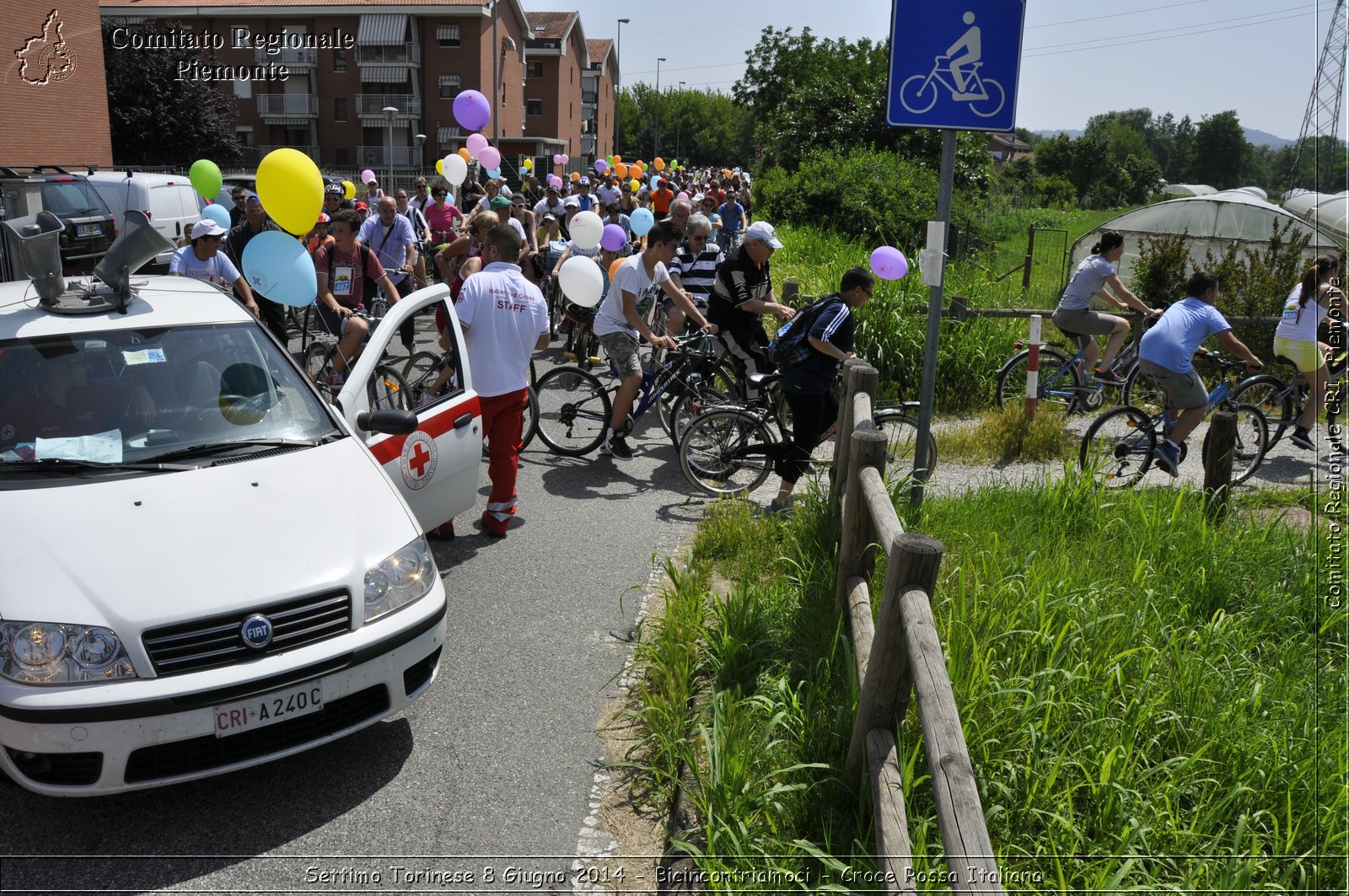 Settimo Torinese 8 Giugno 2014 - Bicincontriamoci - Croce Rossa Italiana- Comitato Regionale del Piemonte