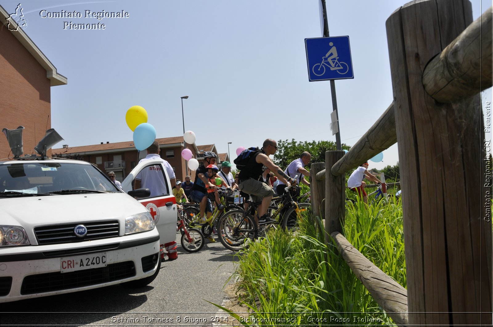 Settimo Torinese 8 Giugno 2014 - Bicincontriamoci - Croce Rossa Italiana- Comitato Regionale del Piemonte