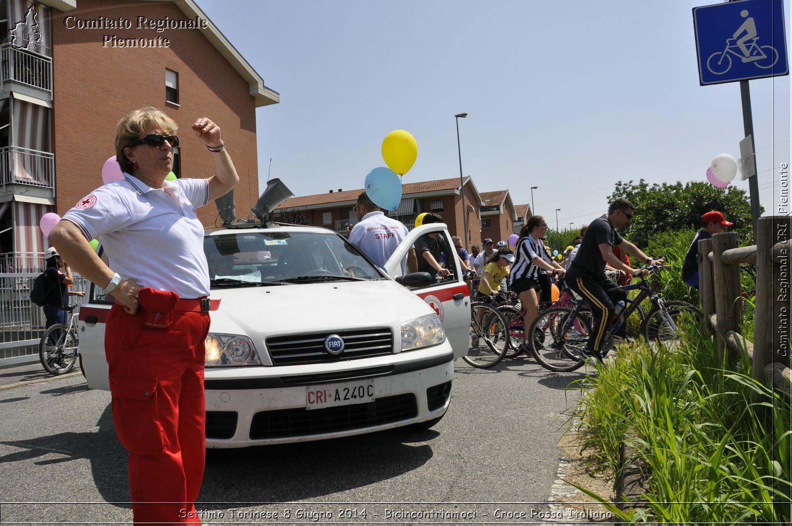 Settimo Torinese 8 Giugno 2014 - Bicincontriamoci - Croce Rossa Italiana- Comitato Regionale del Piemonte