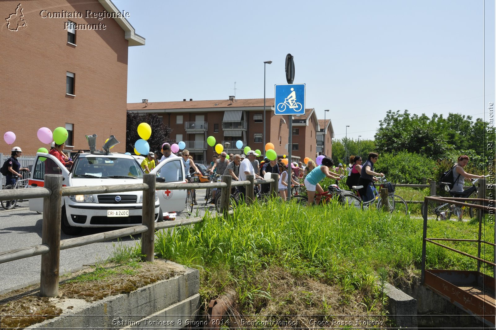 Settimo Torinese 8 Giugno 2014 - Bicincontriamoci - Croce Rossa Italiana- Comitato Regionale del Piemonte