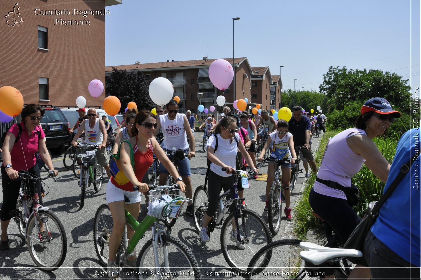 Settimo Torinese 8 Giugno 2014 - Bicincontriamoci - Croce Rossa Italiana- Comitato Regionale del Piemonte