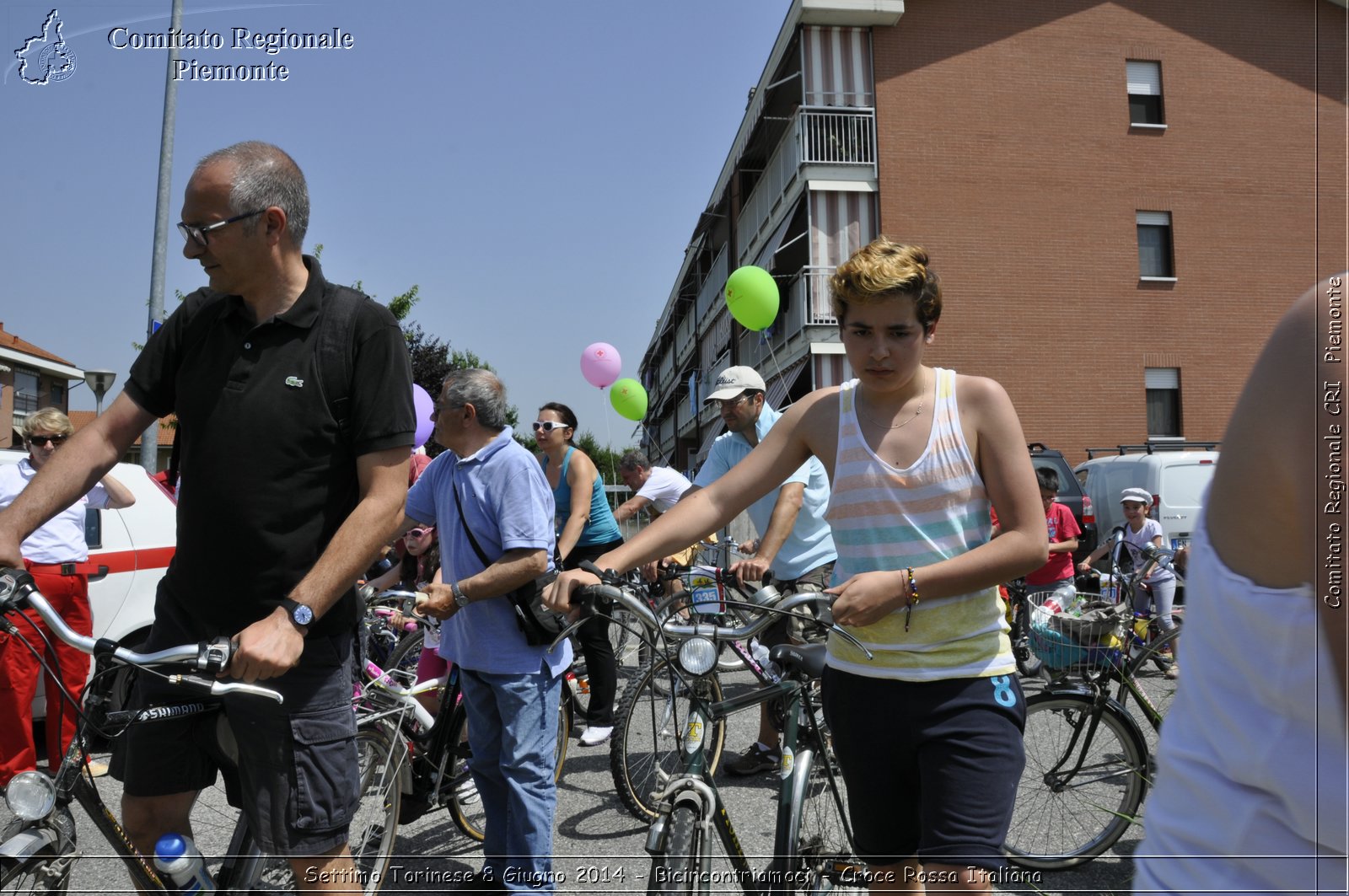 Settimo Torinese 8 Giugno 2014 - Bicincontriamoci - Croce Rossa Italiana- Comitato Regionale del Piemonte