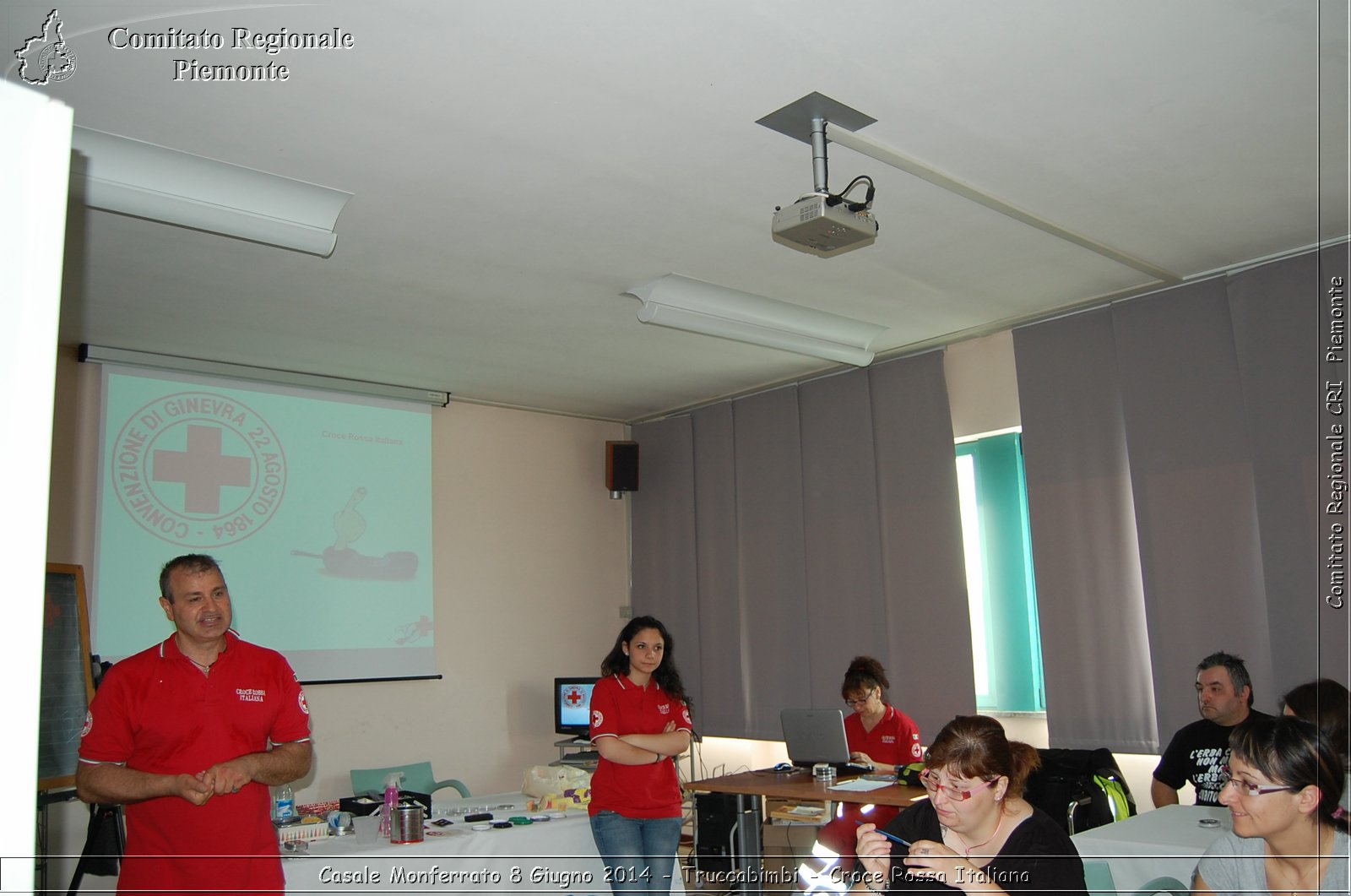 Casale Monferrato 8 Giugno 2014 - Truccabimbi - Croce Rossa Italiana- Comitato Regionale del Piemonte