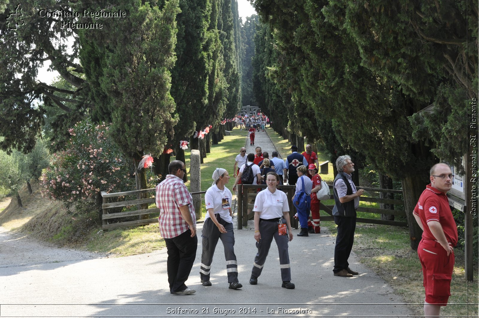 Solferino 21 iugno 2014 - La Fiaccolata - Croce Rossa Italiana - Comitato Regionale del Piemonte