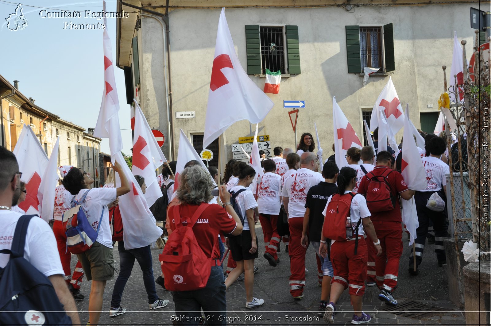 Solferino 21 iugno 2014 - La Fiaccolata - Croce Rossa Italiana - Comitato Regionale del Piemonte