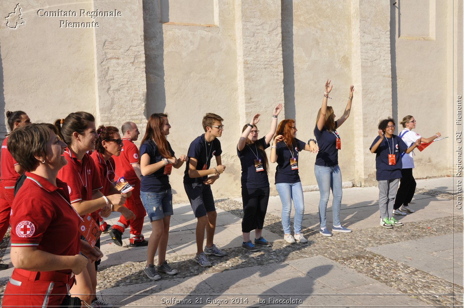 Solferino 21 iugno 2014 - La Fiaccolata - Croce Rossa Italiana - Comitato Regionale del Piemonte