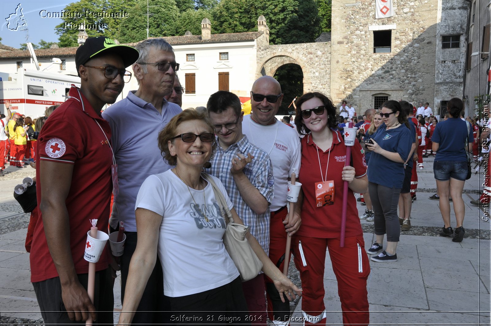 Solferino 21 iugno 2014 - La Fiaccolata - Croce Rossa Italiana - Comitato Regionale del Piemonte