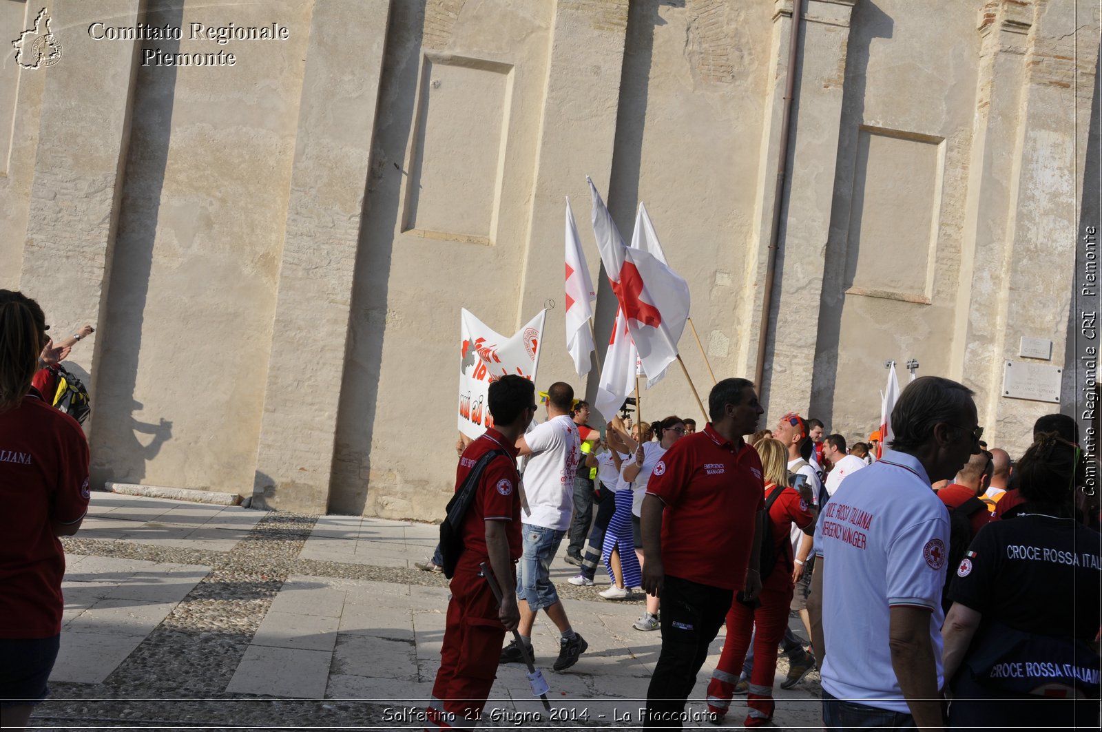 Solferino 21 iugno 2014 - La Fiaccolata - Croce Rossa Italiana - Comitato Regionale del Piemonte