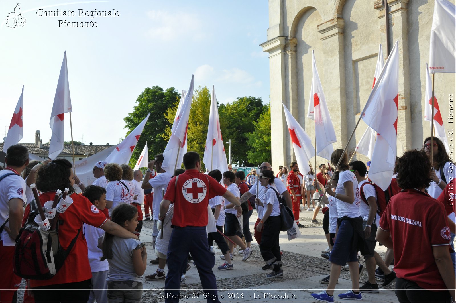 Solferino 21 iugno 2014 - La Fiaccolata - Croce Rossa Italiana - Comitato Regionale del Piemonte