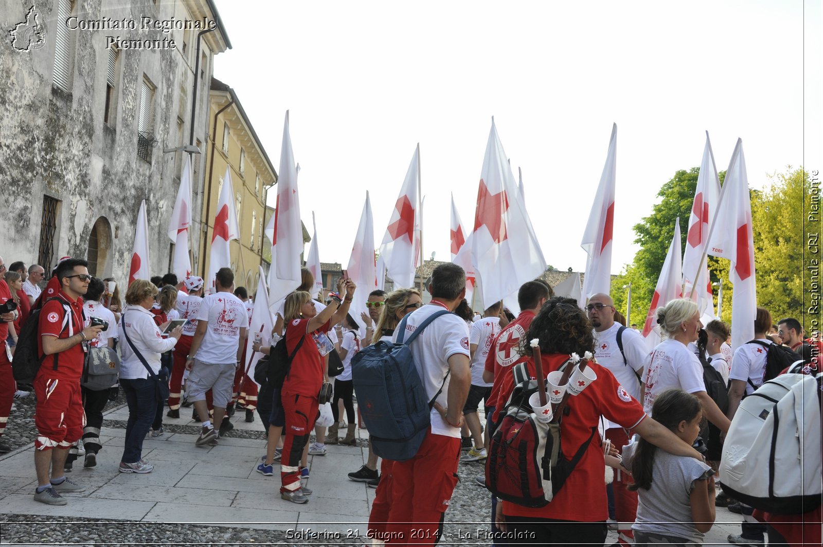 Solferino 21 iugno 2014 - La Fiaccolata - Croce Rossa Italiana - Comitato Regionale del Piemonte