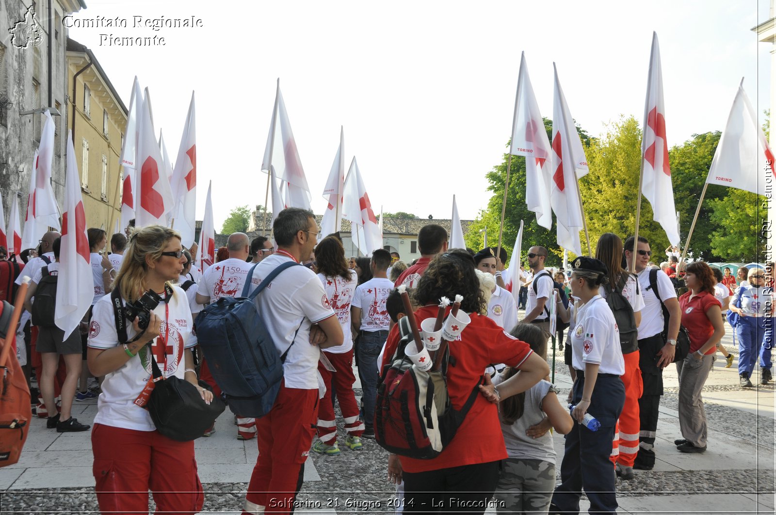 Solferino 21 iugno 2014 - La Fiaccolata - Croce Rossa Italiana - Comitato Regionale del Piemonte