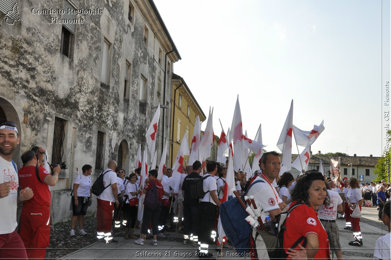 Solferino 21 iugno 2014 - La Fiaccolata - Croce Rossa Italiana - Comitato Regionale del Piemonte