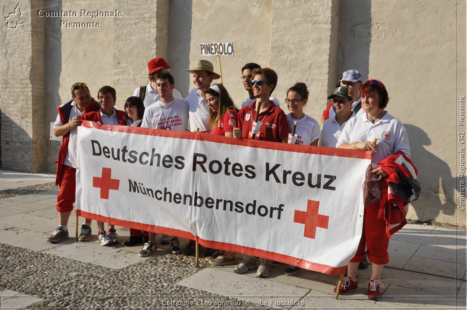 Solferino 21 iugno 2014 - La Fiaccolata - Croce Rossa Italiana - Comitato Regionale del Piemonte