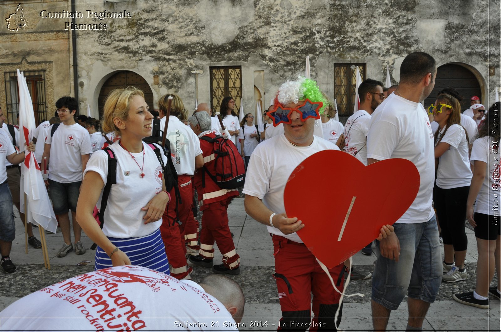 Solferino 21 iugno 2014 - La Fiaccolata - Croce Rossa Italiana - Comitato Regionale del Piemonte