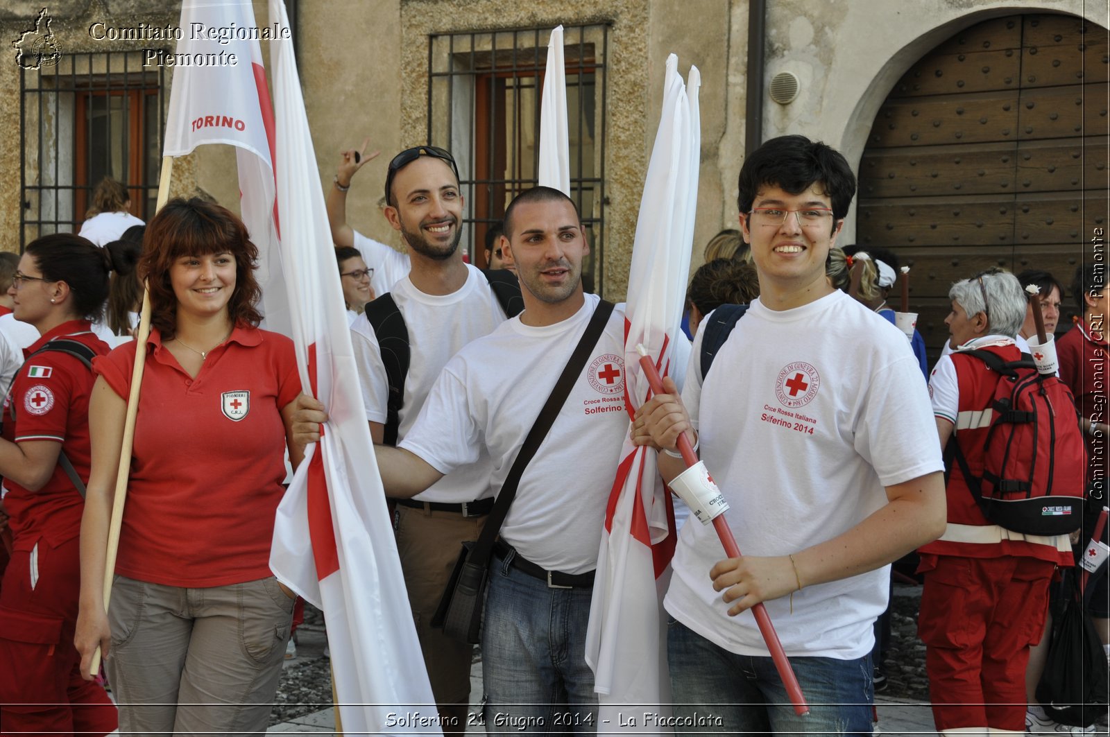 Solferino 21 iugno 2014 - La Fiaccolata - Croce Rossa Italiana - Comitato Regionale del Piemonte