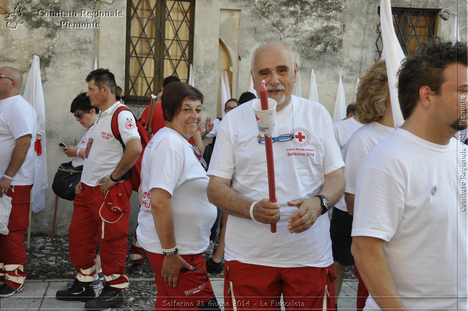 Solferino 21 iugno 2014 - La Fiaccolata - Croce Rossa Italiana - Comitato Regionale del Piemonte