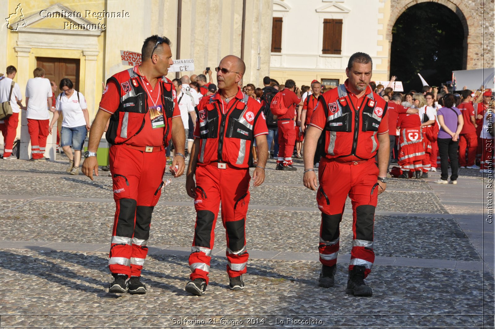 Solferino 21 iugno 2014 - La Fiaccolata - Croce Rossa Italiana - Comitato Regionale del Piemonte