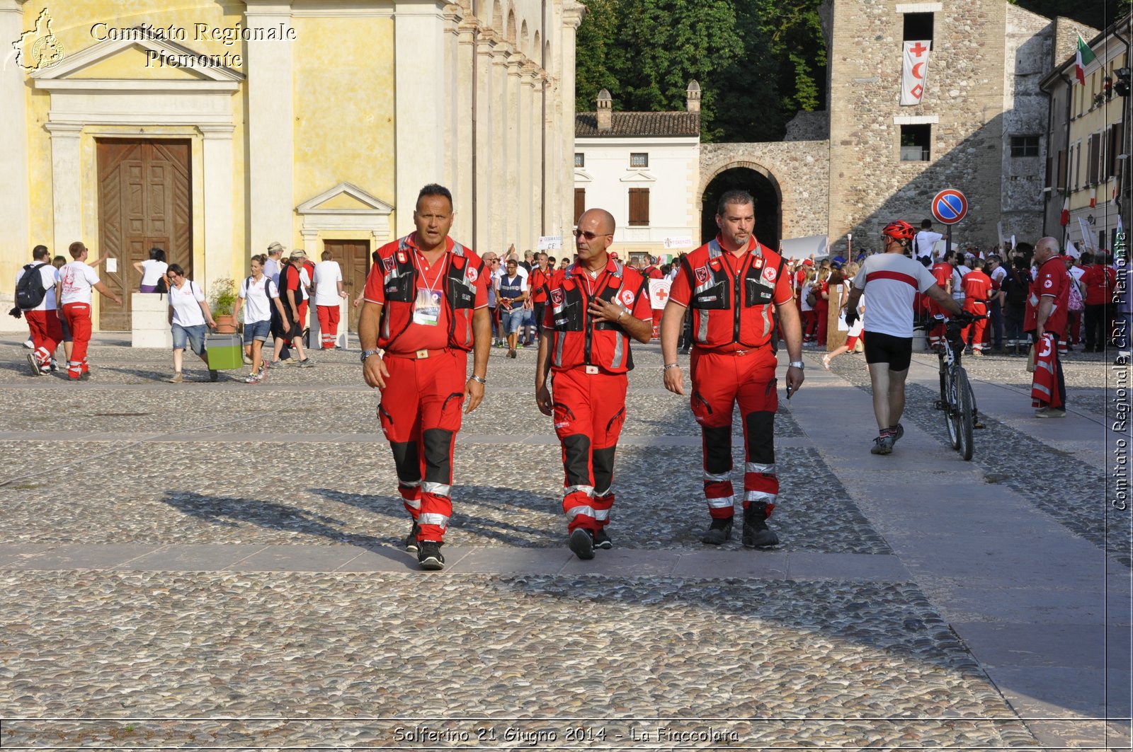 Solferino 21 iugno 2014 - La Fiaccolata - Croce Rossa Italiana - Comitato Regionale del Piemonte